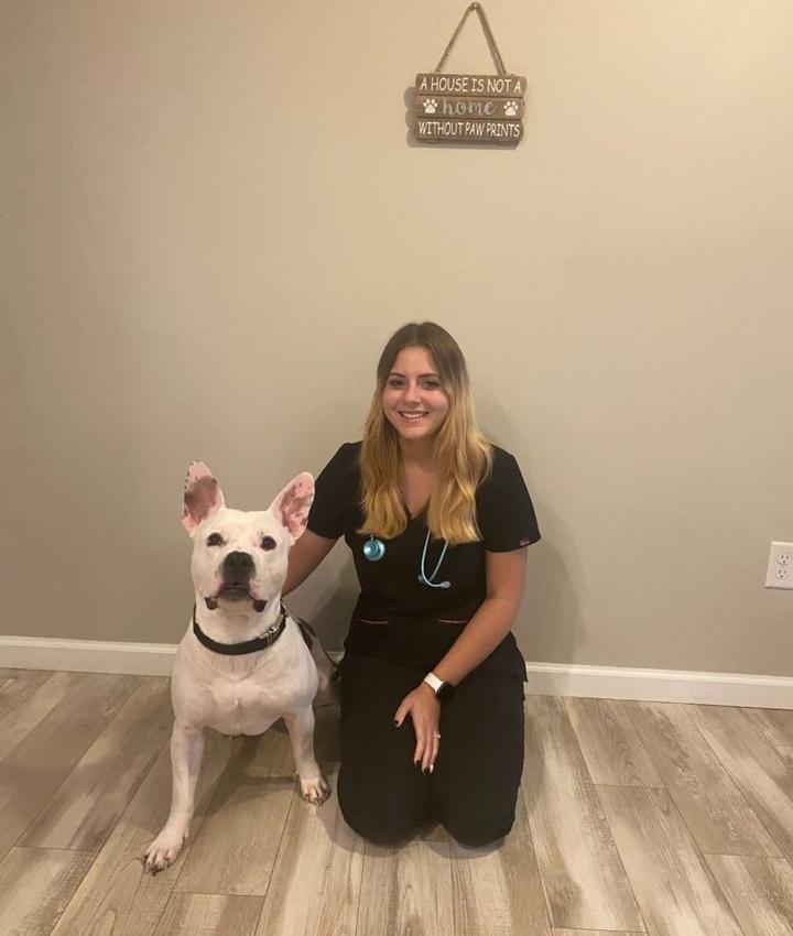 Portrait of Mya, Veterinary Assistant